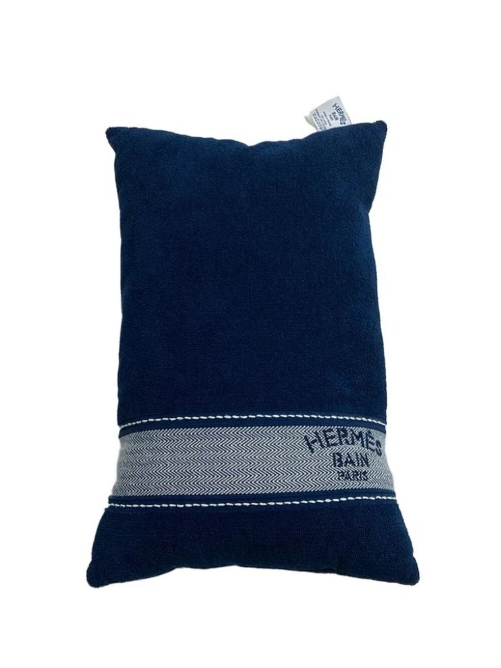 HERMES Yachting H102725M 54 Ankle (Navy) Cotton Accessory